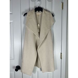 Nwt Lovestitch Womens Cream Vest Size M